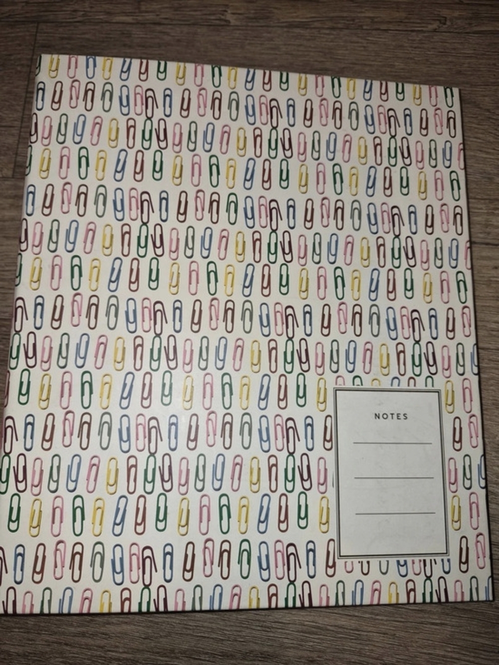 ecokind Pink & White Pattern Binder